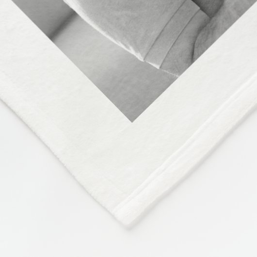 Couverture Polaire Toujours et toujours votre petite fille Collage ph (Coin)