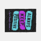 Couverture Polaire Toujours maintenir une sensibilisation positive à  (Devant (Horizontal))