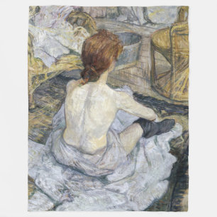 Couverture Polaire Toulouse-Lautrec - Rousse / La Toilette