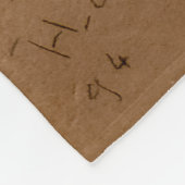 Couverture Polaire Toulouse-Lautrec - Yvette Guilbert Singing (Coin)