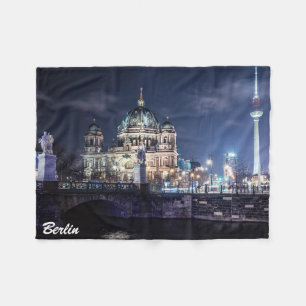 Couverture Polaire Tour de télévision et Cathédrale de Berlin à Berli