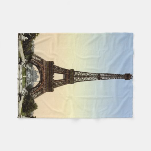 Couverture Polaire Tour Eiffel (Devant (Horizontal))