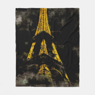Couverture Polaire Tour Eiffel la nuit