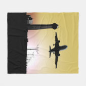 Couverture Polaire Tour et avion de contrôle du trafic aérien (Devant (Horizontal))