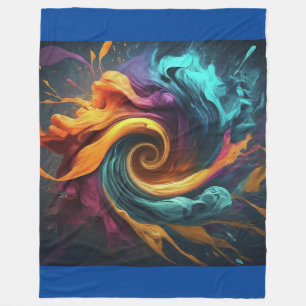 Couverture Polaire Tourbillon de Vibrance