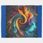 Couverture Polaire Tourbillon de Vibrance (Devant (Horizontal))