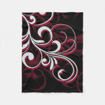 Tourbillons Rouges et Blancs