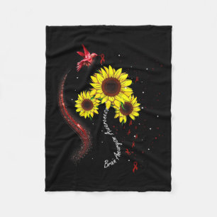 Couverture Polaire Tourne de Bourgogne Cerveau de Sunflower Sensibili