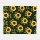 Couverture Polaire Tournesol (Devant (Horizontal))