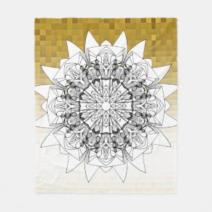 Couverture Polaire Tournesol