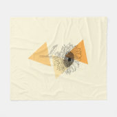 Couverture Polaire Tournesol (Devant (Horizontal))