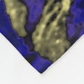 Couverture Polaire Tournesol bleu (Coin)