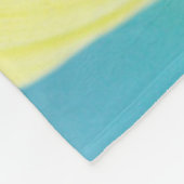 Couverture Polaire Tournesol lumineux (Coin)