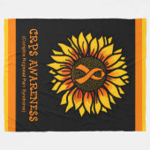 Couverture Polaire Tournesol/sensibilisation...Couverture de la flott (Devant (Horizontal))