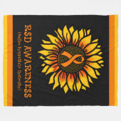 Couverture Polaire Tournesol/sensibilisation...RSD (Devant (Horizontal))