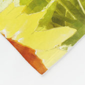 Couverture Polaire tournesols (Coin)