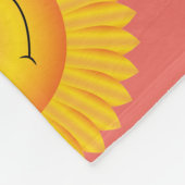 Couverture Polaire Tournesols de sourire (Coin)