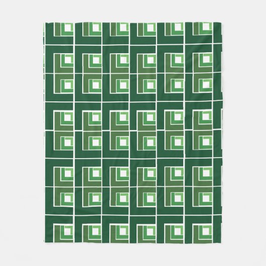 Couverture Polaire Tourvy Topsy vert (Devant)