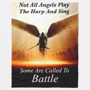 COUVERTURE POLAIRE TOUS LES ANGELS NE JOUENT PAS LE HARP