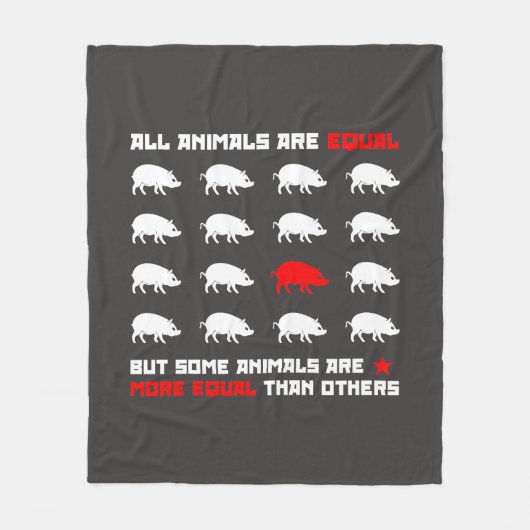 Couverture Polaire Tous les animaux sont égaux 2 (Devant)