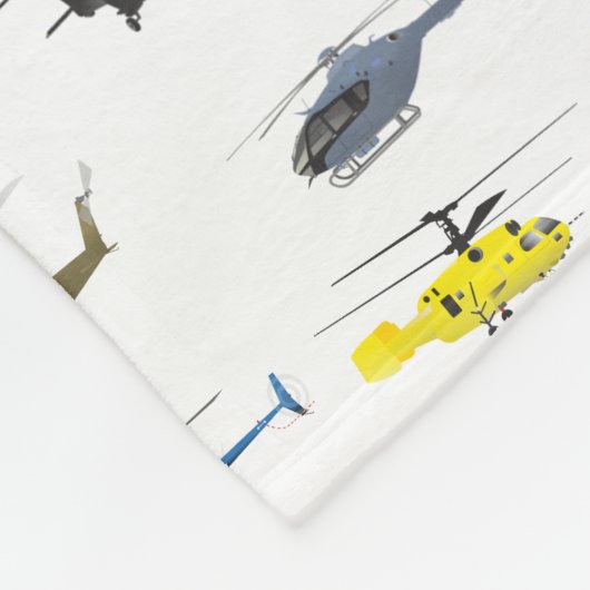 Couverture Polaire Tous les hélicoptères (Coin)