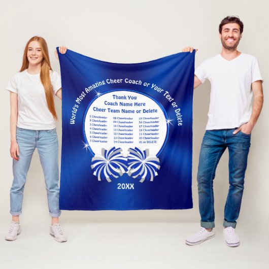 Couverture Polaire TOUS LES Noms De Cheerleader Les Dons De Cheerlead (En situation)