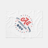 Couverture Polaire Tous les pattes American Boy (Devant (Horizontal))