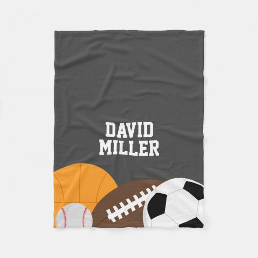 Couverture Polaire Tous les sports Star (Devant)