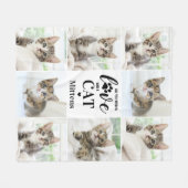 Couverture Polaire Tout Ce Dont Vous Avez Besoin Est Love Chat Person (Devant (Horizontal))