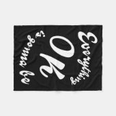 Couverture Polaire Tout ira bien (Devant (Horizontal))
