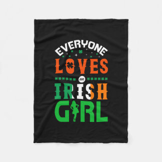 Couverture Polaire Tout Le Monde Aime Une Irlandaise