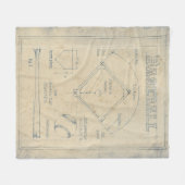 Couverture Polaire Tout sur le jeu - Baseball (Devant (Horizontal))