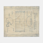 Couverture Polaire Tout sur le jeu - Football (Devant (Horizontal))