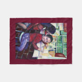 Couverture Polaire Toutes les bonnes filles ont de la glace (Devant (Horizontal))