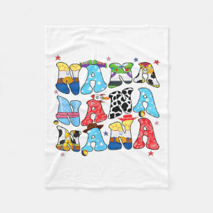 Couverture Polaire Toy Funny Nana Story Grand-mère grand-père Fête de