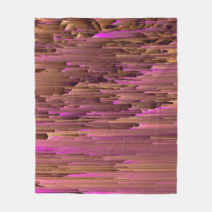 Couverture Polaire Tracé texture superpose TV Vintage cadre Filmsback