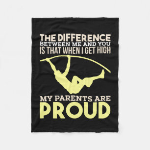 Couverture Polaire Track and Field - Mes parents sont fiers