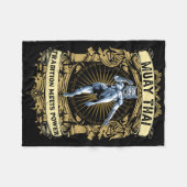 Couverture Polaire Tradition Meets Power - Kickboxing And Muay Thai F (Devant (Horizontal))