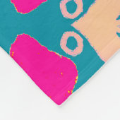 Couverture Polaire Traditional drawing. Repeat Peruvian Patchwork. Ti (Coin)