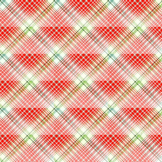 Couverture Polaire Traditional Plaid Blanket Custom Monogram Gift