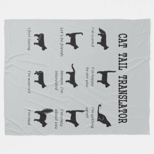 COUVERTURE POLAIRE TRADUCTEUR DE QUEUE DE CAT (Devant (Horizontal))