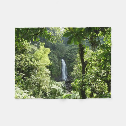 Couverture Polaire Trafalgar Falls Tropical Rainforest Photographie (Devant (Horizontal))