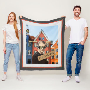 Couverture Polaire Trailblazer pour femme vintage Kitsch Altered Art