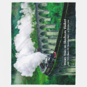 Couverture Polaire Train à vapeur dans le viaduc de Glenfinnan - Ajou (Devant)