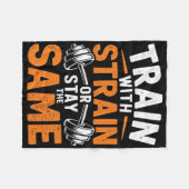 Couverture Polaire Train Avec Soudure - Fitness Bodybuilding Poids (Devant (Horizontal))