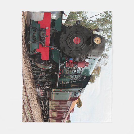 Couverture Polaire Train de vapeur de Pichi Richi (Devant)