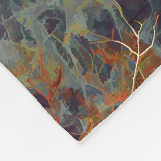 Couverture Polaire Train ferroviaire - Train à vapeur (Coin)