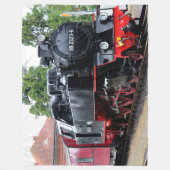 COUVERTURE POLAIRE TRAIN QUI PART DE LA GARE (Devant)