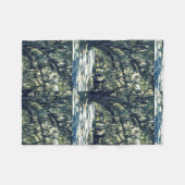 Couverture Polaire Traînée de chêne (Devant (Horizontal))