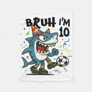 Couverture Polaire Tralalero Tralala Italian Brainrot Soccer 10e Anni